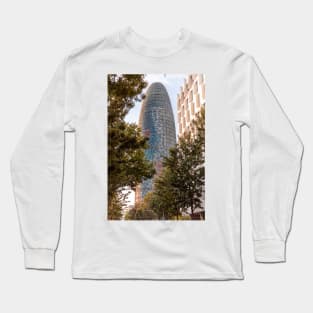 Agbar Tower, Barcelona's water company Long Sleeve T-Shirt